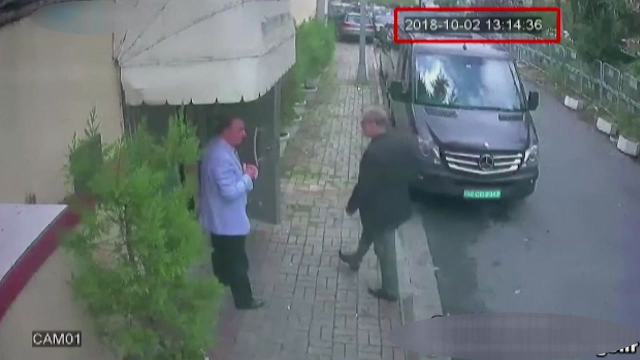 "사우디 왕실 지시로 암살팀이 살해"...CCTV 영상 공개 / YTN