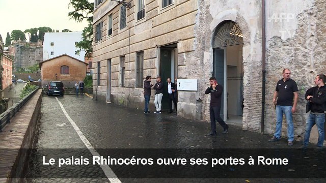 Le palais Rhinocéros ouvre ses portes à Rome