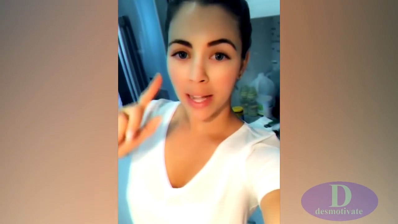 Ximena Duque muestra como le prepara el desayuno a su hija Luna