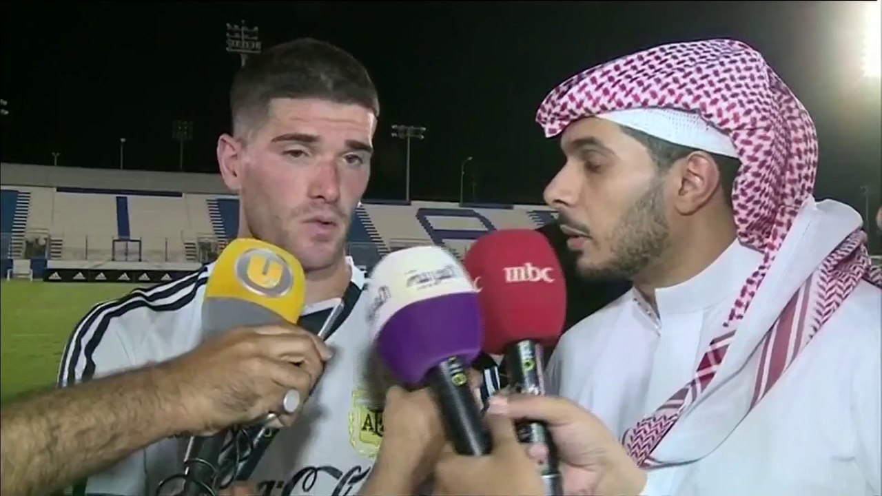 رودريجو دي بول نجم منتخب الأرجنتين يتحدث عن مواجهة العراق و صداقته بعلي عدنان