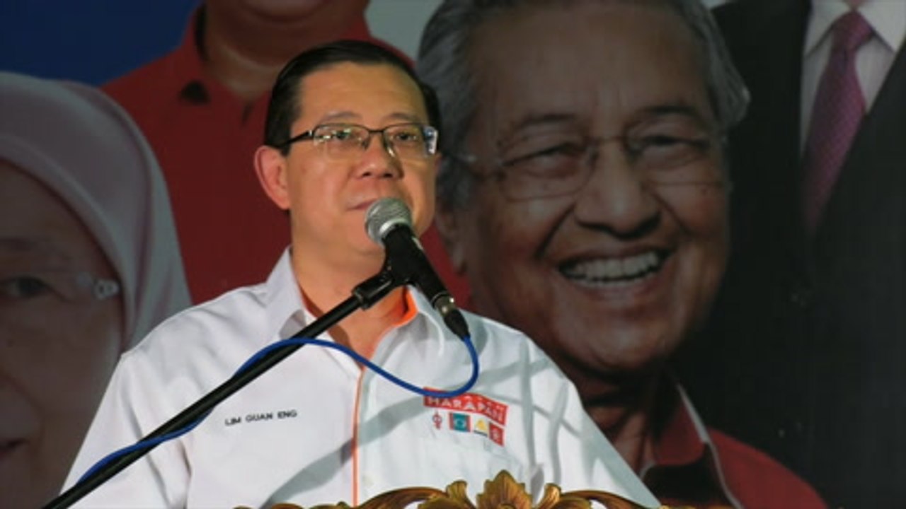 Guan Eng Stands With Anwar In PD Video Dailymotion