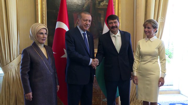 Cumhurbaşkanı Erdoğan, Macaristan Cumhurbaşkanı Ader ile görüştü - BUDAPEŞTE