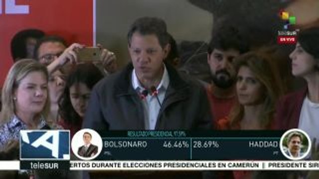 Fernando Haddad: Buscamos de manera incansable la justicia social
