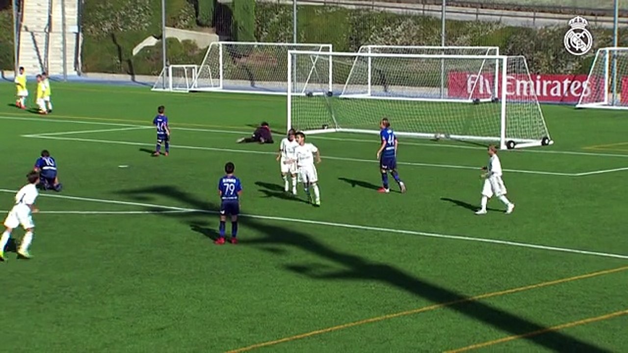 Los mejores goles de la cantera del Madrid del fin de semana (6-7 octubre)