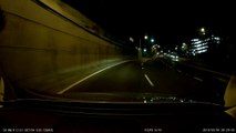 Meteor Falling Captured on Dash Cam