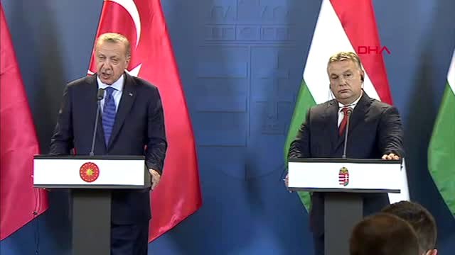 Cumhurbaşkanı Erdoğan Macaristan Başbakanı Viktor Orban ile Ortak Basın Toplantısı Düzenledi 2