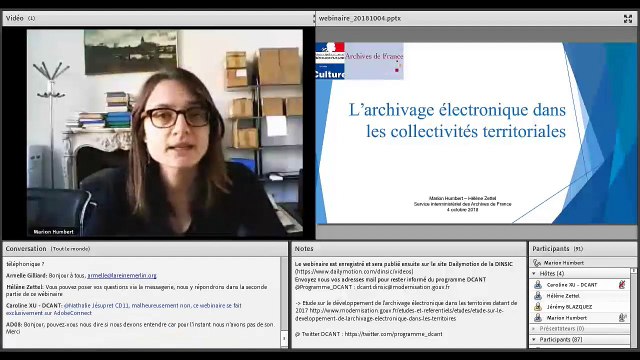 Webinaire DCANT #7 – L’archivage électronique dans les collectivités territoriales