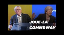 Jean-Claude Juncker se moque-t-il de la danse de Theresa May?