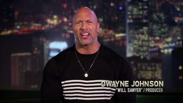 'Skyscraper' Neve Campbell Exclusive BTS