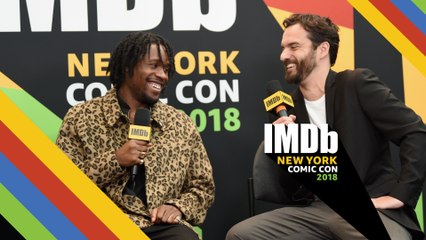 Jake Johnson & Shameik Moore Discuss 'Spider-Verse' 🎥