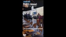 Travaux à Paris: des scooters frôlent une terrasse de restaurant pour contourner les embouteillages