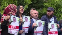 تجمع أمام القنصلية السعودية للمطالبة بالكشف عن مصير خاشقجي