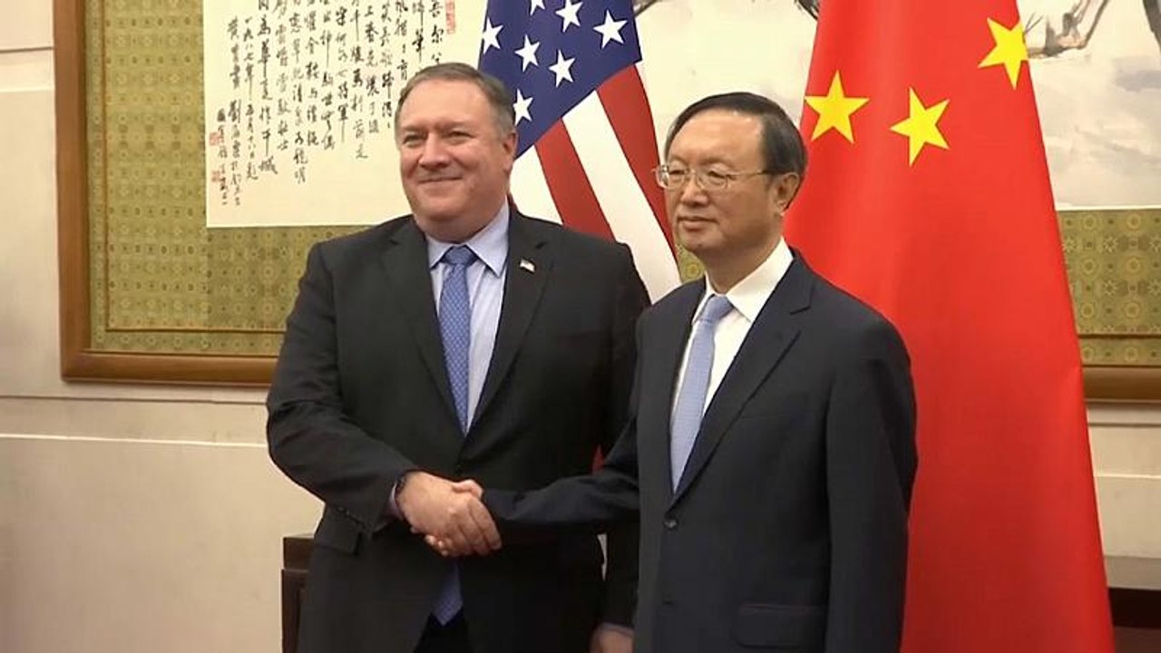 Frostig: Pompeo in Peking