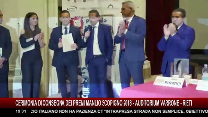 Fabio Paratici (Direttore Sportivo F.C. Juventus) - Cerimonia di Consegna dei Premi Manlio Scopigno 2018 - 08 Ottobre 2018