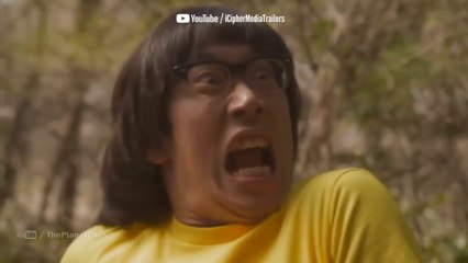 When a zombie chewed Kentaro Kishi's finger. A very Scary scene from the movie Zombie Ass (2011) film. Arisa Nakamura, Asana Mamoru.