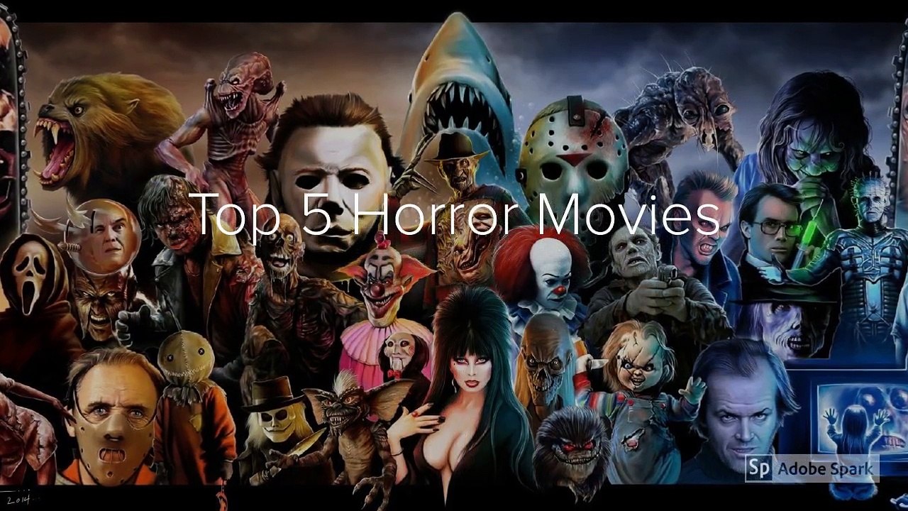 Top 5 Horror & Slasher Movies