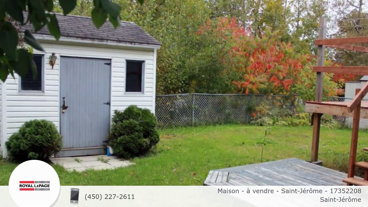 Maison - à vendre - Saint-Jérôme - 17352208