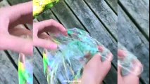 DIY Slime Balloonies Bubbles - Satisfying Slime Bubbles POP ASMR !
