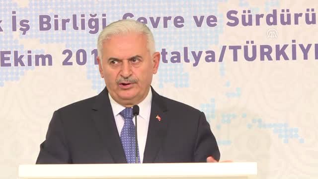 TBMM Başkanı Yıldırım, Avrasya Meclis Başkanları 3. Toplantısı Resepsiyonunda Konuştu