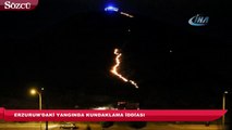 Erzurum’daki yangında kundaklama iddiası