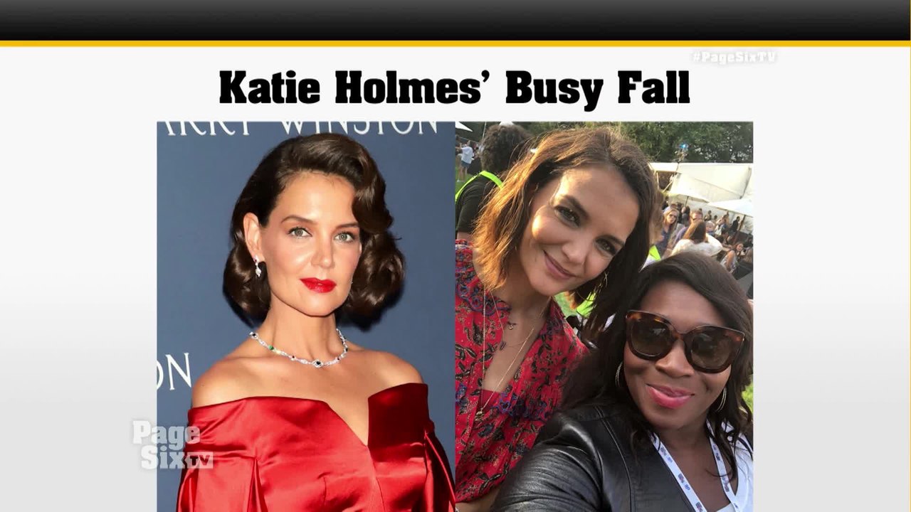 .@GlblCitizen may be over, but we're still obsessed with this @bevysmith and #KatieHolmes meetup in Central Park! Katie is definitely living her best life - Bevy has the scoop on today's episode of #PageSixTV!