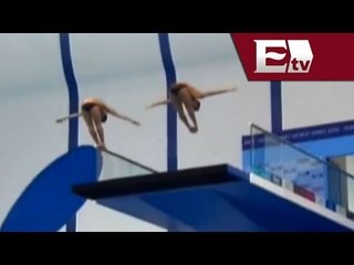 Mexicanos ganan oro en 10 metros sincronizados en Moscú; primeras declaraciones