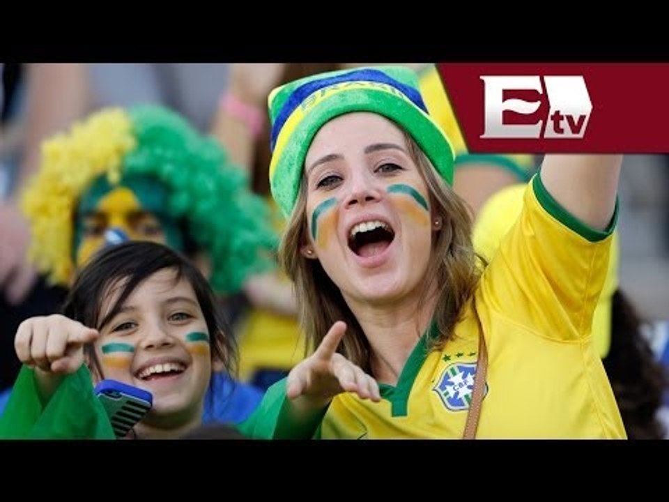 Impresionante ambiente en las playas de Río de Janeiro por el Brasil vs Croacia/ Gerardo Ruiz