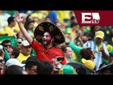 México vs Brasil: Así vivieron mexicanos y brasileños el encuentro / Rigoberto Plascencia