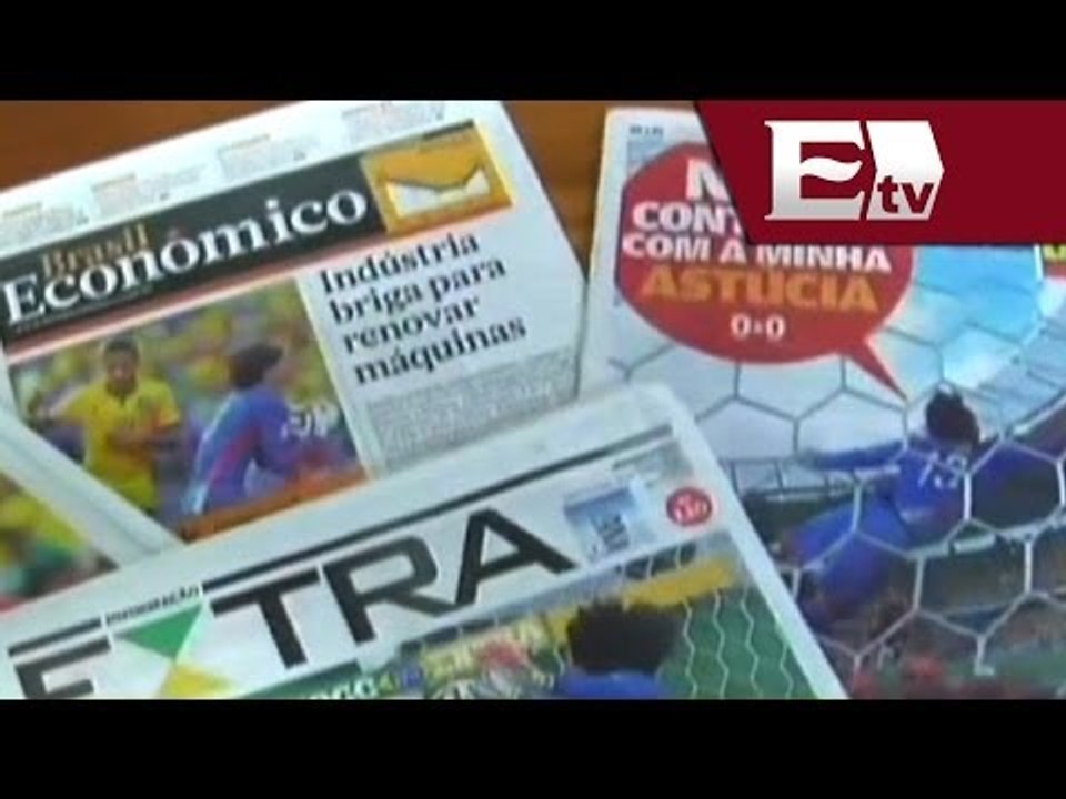 Periódicos brasileños destacan atajadas de Guillermo Ochoa/ Viva Brasil