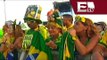 La playa de Copacabana vibra con el duelo entre Brasil vs México/ Viva Brasil
