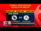 Cancelan juego de fútbol americano entre Pumas CU y Águilas Blancas/ Rigoberto Plascencia