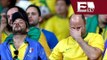 Brasileños lloran la eliminación del Mundial tras la goleada ante Alemania/ Viva Brasil