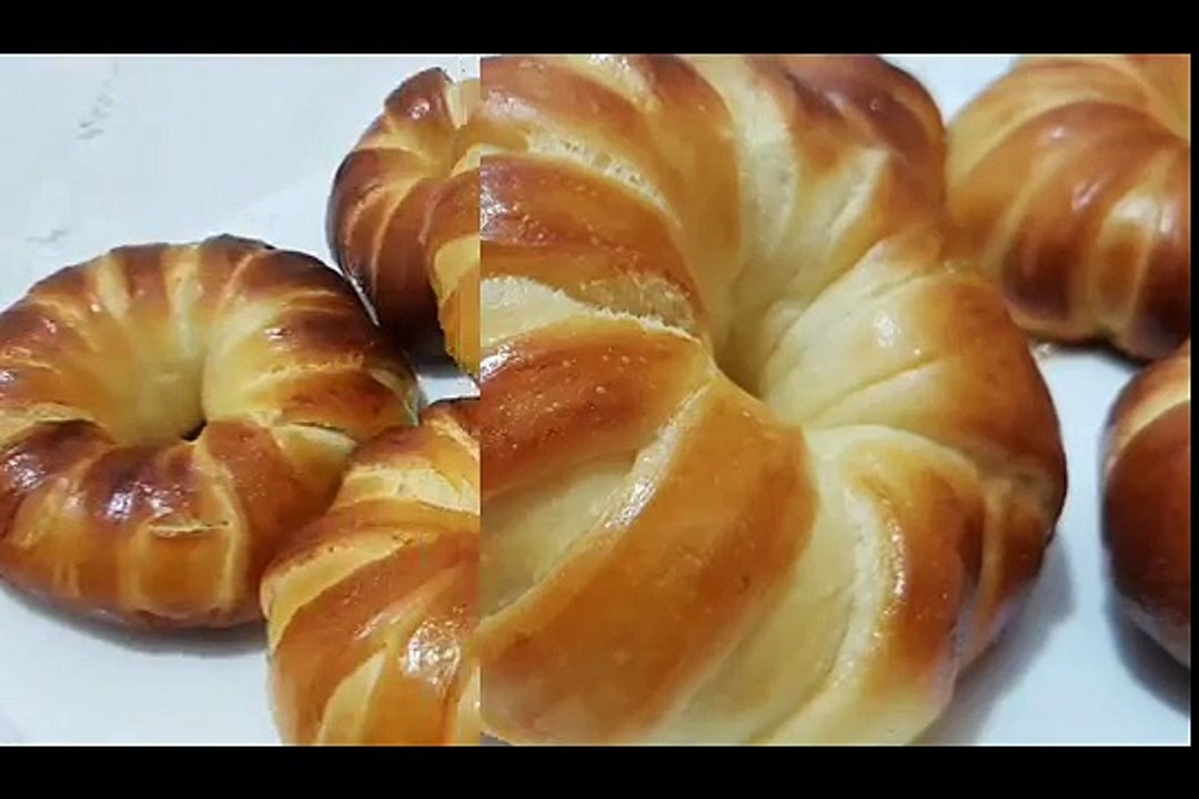 بريوش كي لقطن بالياووت ومحشي بالمربى بنتو هايلة