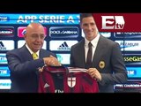 Presentado Fernando Torres con el AC Milán/ Gerardo Ruiz