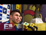 Si anoto ante Santos, no festejaré: Oribe Peralta/ Gerardo Ruiz