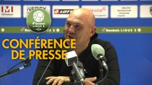 Conférence de presse FC Sochaux-Montbéliard - FC Metz (1-2) : José Manuel AIRA (FCSM) - Frédéric  ANTONETTI (FCM) - 2018/2019