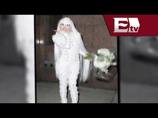 Lady Gaga se viste de novia en Nueva York  / Función con Joanna Vegabiestro