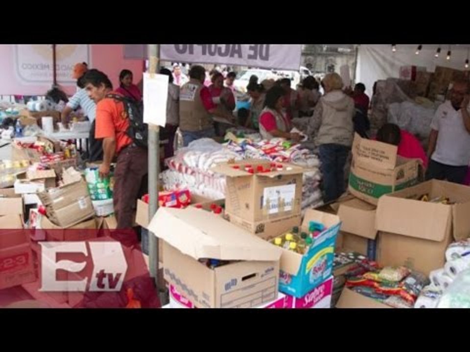 Centros de acopio en el DF para damnificados de Odile / Excélsior informa