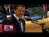 Discurso del presidente Enrique Peña Nieto en Nueva York / Excélsior informa