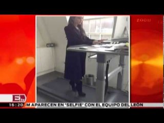 Victoria Beckham aparece con tacones en una caminadora / Función con Joanna Vegabiestro