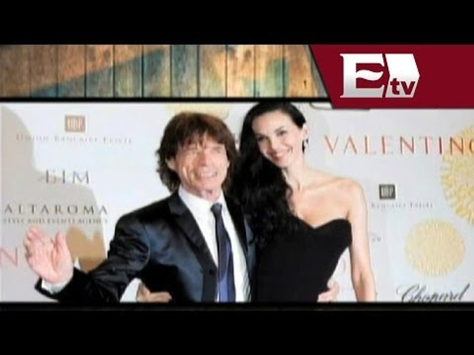Mick Jagger devastado tras la muerte de su novia; famosos y fans expresan sus condolencias