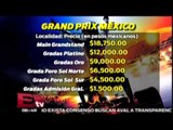 Precios para asistir al Gran Premio de México de la Fórmula 1/ Rigoberto Plascencia