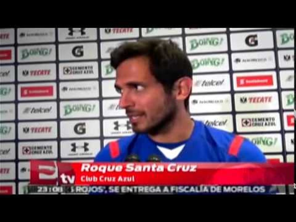 Listo Roque Santa Cruz para reaparecer con Cruz Azul/ Gerardo Ruiz