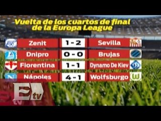 Los Cuartos de final de la Europa League