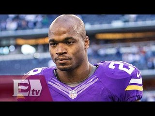 NFL: termina suspensión a Adrian Peterson/ Rigoberto Plascencia