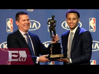 Stephen Curry es elegido el Jugador Más Valioso de la NBA/ Rigoberto Plascencia