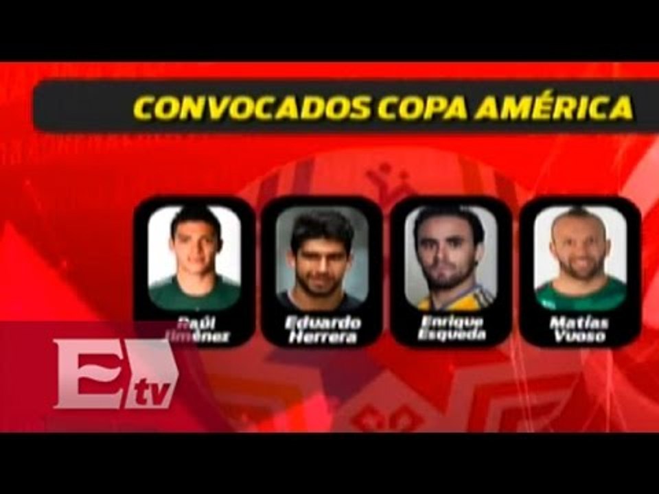 Miguel Herrera define a los 23 jugadores para la Copa América 2015/ Gerardo Ruiz