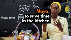 Mali: Maya, to save time in the kitchen