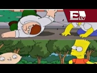 Imágenes del encuentro entre 'Los simpson' y 'Padre de familia' / Función