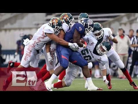 México pierde ante EU en su debut en el Mundial de fútbol americano/ Gerardo Ruíz